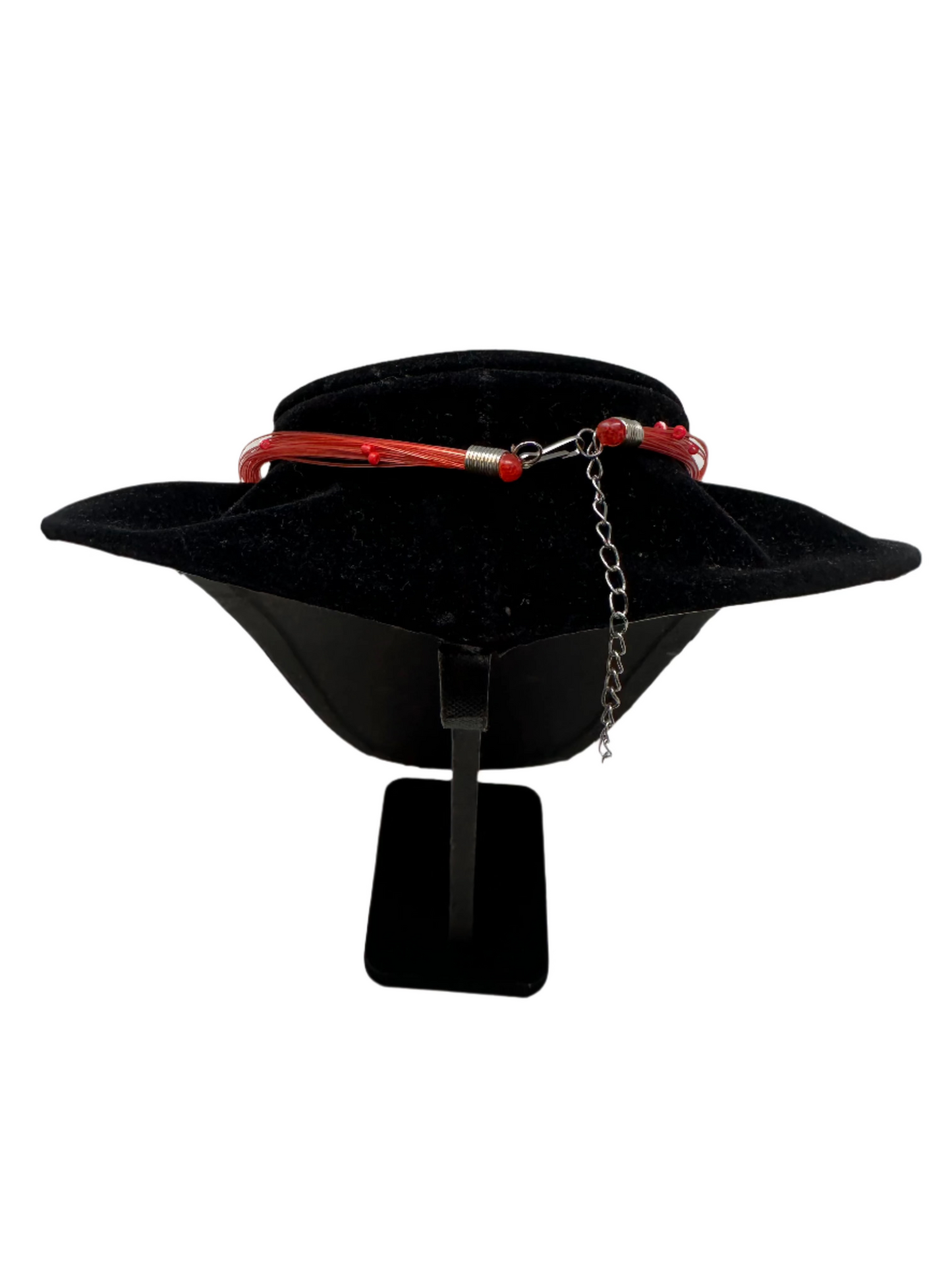Passion Red Multi-Layer Beaded Necklace