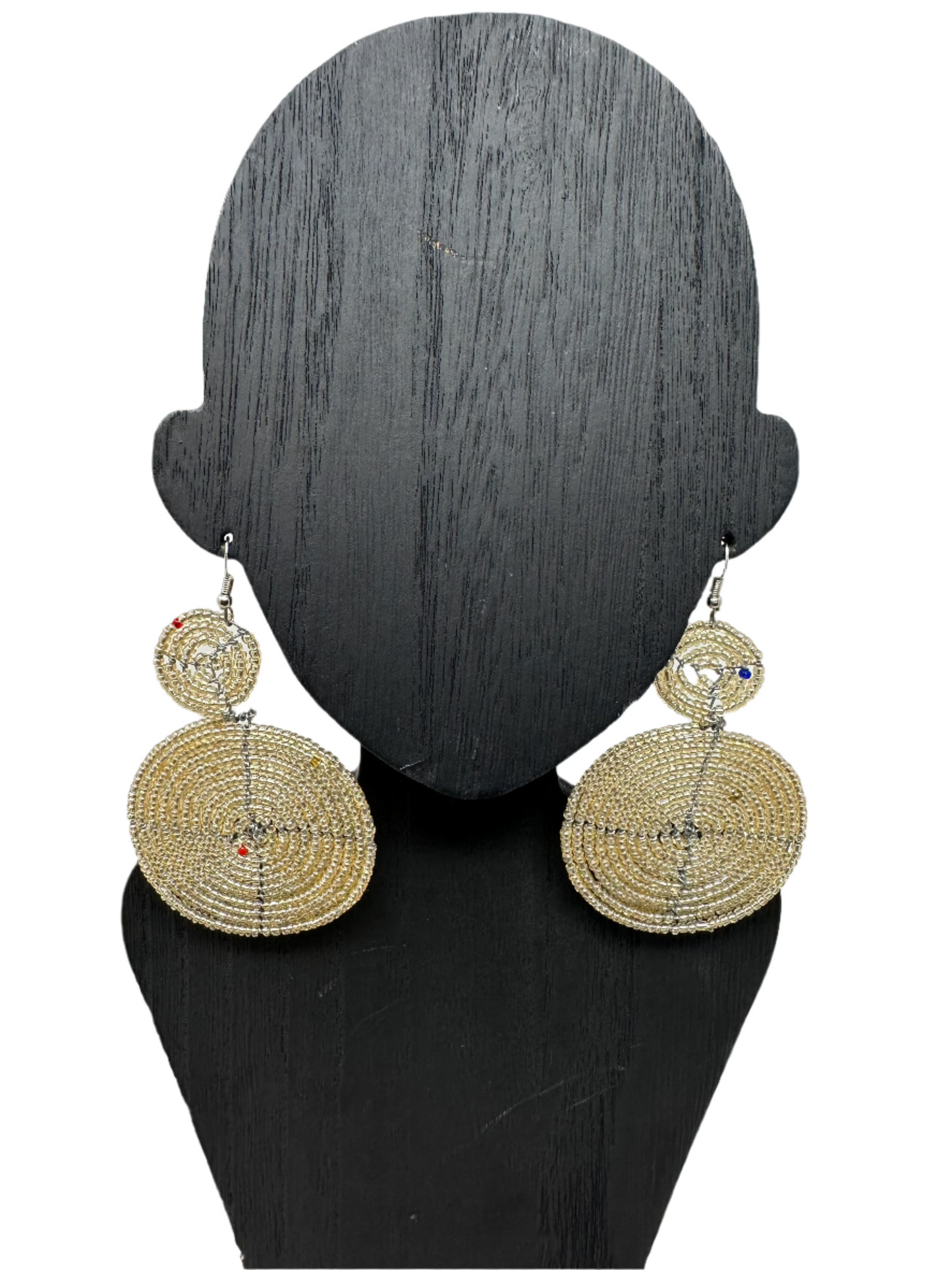 Abundance Gold Pendant Earrings