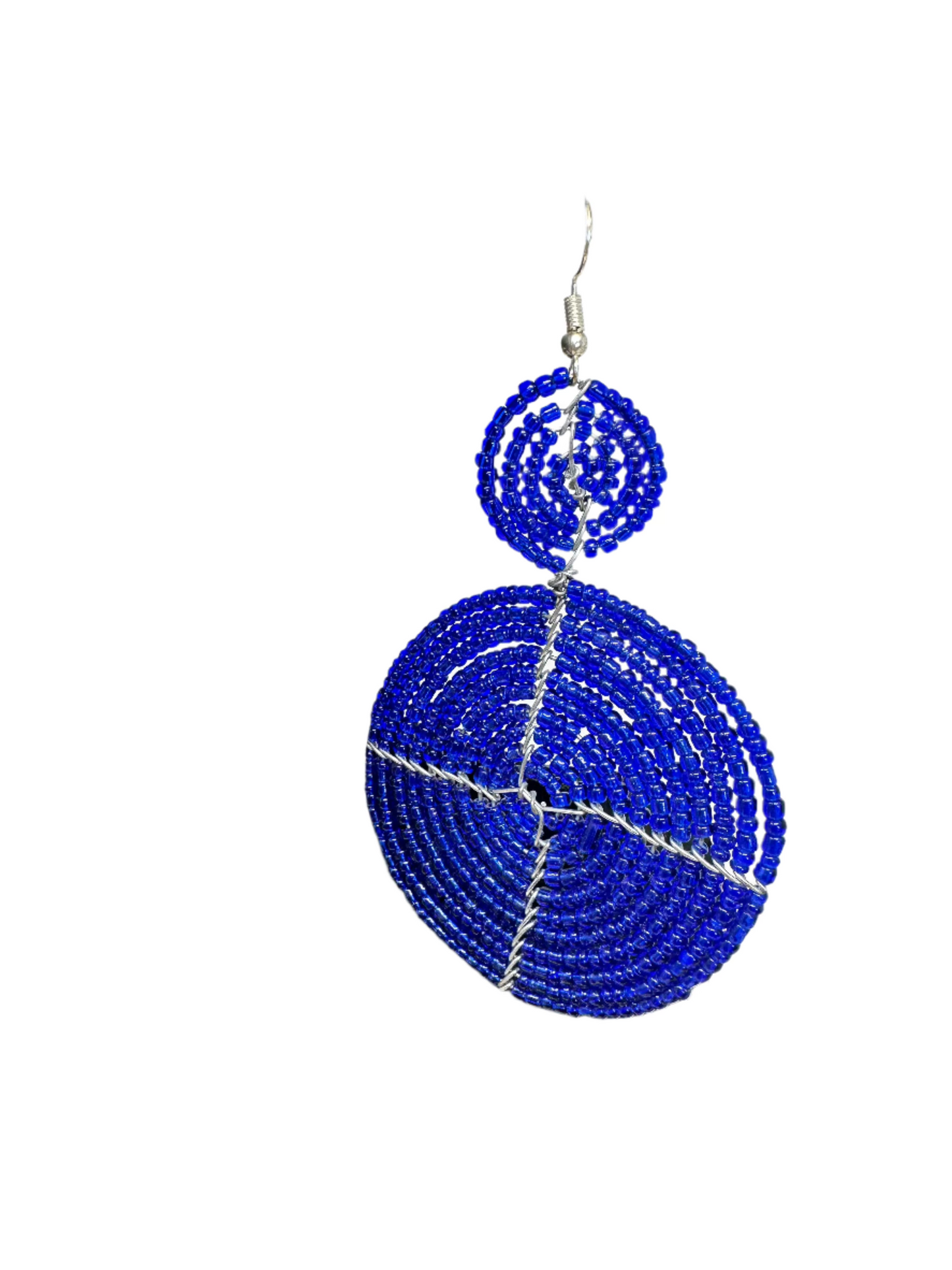 Energy Blue Pendant Earrings